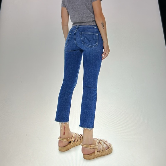 MOTHER Dazzler Straight Leg mid rise Crop in “We’re All In This Together”, 23 - Picture 2 of 16